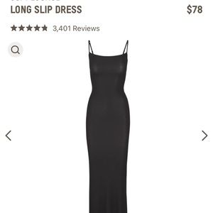 New with tags Skims slip dress
